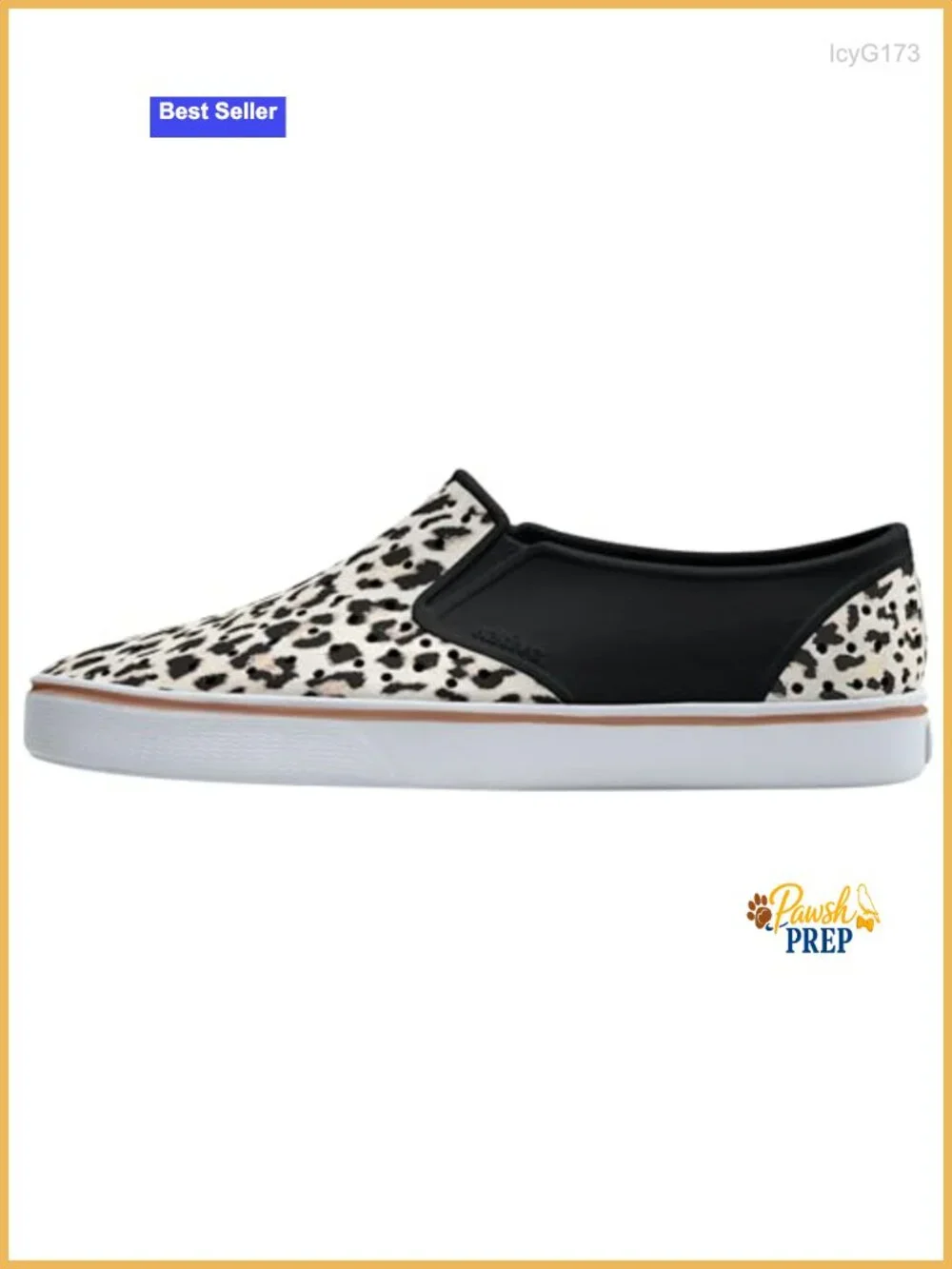 Lightweight Flexible EVA Foam Print Sneaker Pull-On